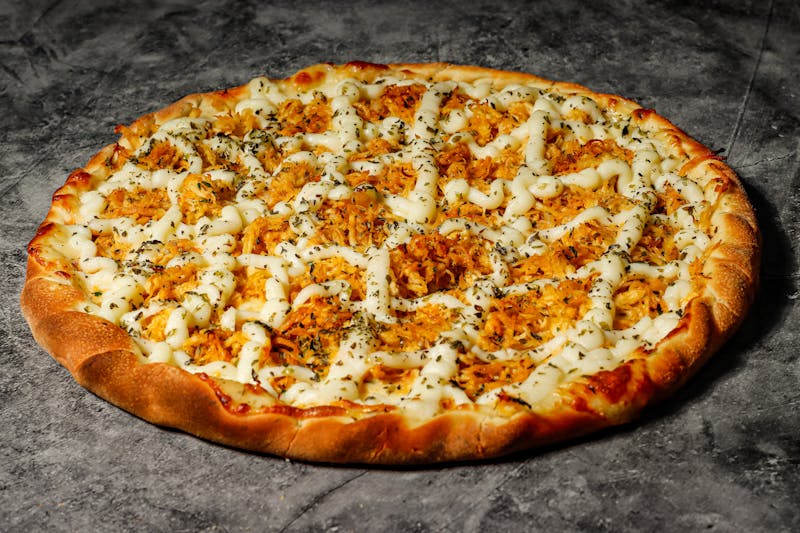 Truffle Mushroom pizza with wild mushrooms and truffle oil